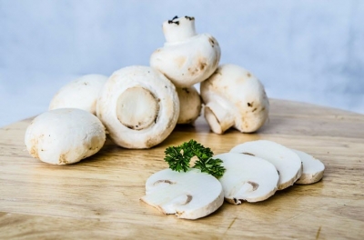 Салаты с шампиньонами