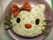 Детский праздничный салат «Китти»